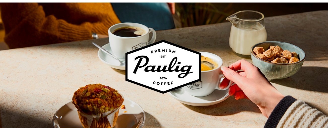 Coffee moment and Paulig logo