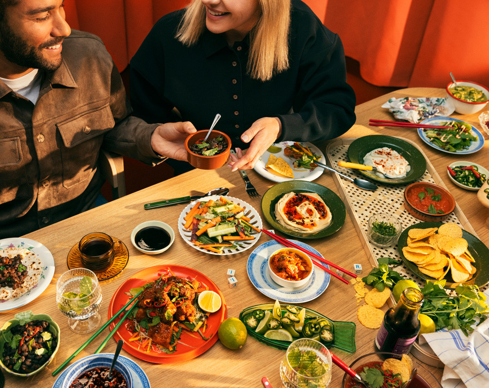 Flavours on the dining table
