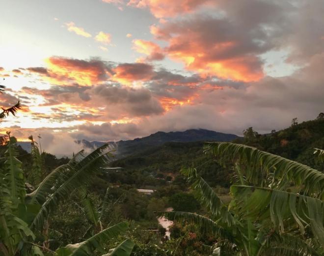 Anna Vänskä Costa Rica sunset