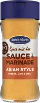 A jar of Santa Maria Sauce & Rub Mix Asian Style