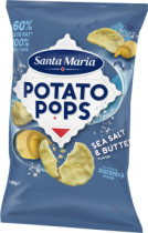 Santa Maria Potato Pops Sea Salt & Butter