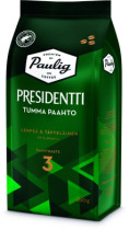 Presidentti Tumma Paahto coffee beans