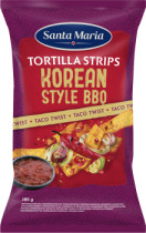 Santa Maria Tortilla Chips Korean Style BBQ